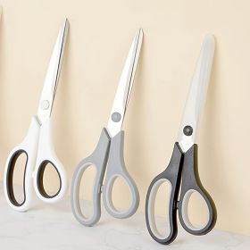 3-Pack - Heavy-duty Scissors With Ultra-sharp Blades And Comfortable Grips - Perfect For Office, Home, School, Sewing And Handicrafts