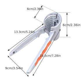 1 pc Kitchen Multi-functional Nut Shell Opener; Dried Fruit Walnut Clip; Peeling Walnut; Green Root Fruit Tool; Walnut Clip; Opener