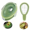 2 pcs, Avocado Storage Container, Fruit Storage Container With Avocado Cutter, Fruit And Vegetable Storage Container, Avocado Storage Container Kit