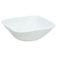 Corelle Pure White Square Soup Bowl – 22 oz Lightweight Chip-Resistant Vitrelle Bowl For Everyday Dining