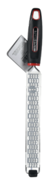 Farberware Soft Grips 7-inch Long Zester/Grater in Black and Red