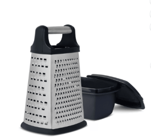 Thyme & Table 2-Piece 4-Sided Stainless Steel Box Grater Set