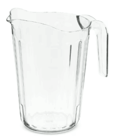 60-Ounce Clear Plastic Stackable Pitcher, by Way To Celebrate