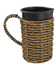 Better Homes & Gardens Galvanized Pitcher, Black