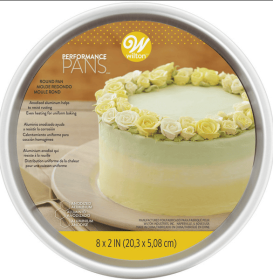 Wilton Performance Pans Aluminum Round 8-Inch Cake Pan