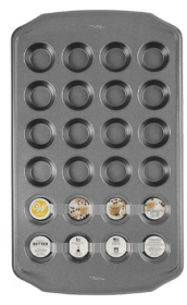 Wilton Bake it better Non-Stick Mini Muffin Pan, 24-Cup