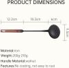 WANGYUANJI Iron Spoon Soup Spoon Tool Premium Iron Spoon - Durable And Versatile Cookware
