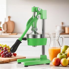 SOGA 2X Commercial Manual Juicer Hand Press Juice Extractor Squeezer Orange Citrus Green