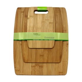 Oceanstar 3 - Piece Bamboo Cutting Board Set