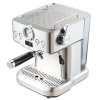 1350W Semi-automatic Coffee Machine 20Bar Professional Concentrated Coffee Maker with Milk Foamer, Single Shot and Double Shot