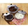 3Pieces Colombian Cast Aluminum Caldero or Dutch Oven Set with Lid