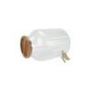 Better Homes & Gardens 2-Gallon Clear Tritan Plastic Beverage Dispenser with Acacia Wood Lid and Stainless Steel Spigot