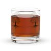 Rooted Elegance Rocks Glass - Tree Design by HadiArts | 10.5 oz Premium Whiskey & Cocktail Barware