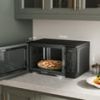 Mainstays 1.1 Cu Ft Microwave Oven Black 1000 Watt Digital Touch Control 10 Power Levels Kitchen Countertop Appliance