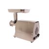 Meat Grinder Commercial Meat Grinding Machine Electric Meat Chopper Mincer with 4/6/8mm Grinding Plates & Stuffing Tubes Stainless Steel