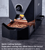 Coffee Bean Roaster, Coffee Drying Equipment SCR Adjustment, Small Home Drum Roasting, 500g Roasting  20 minutes