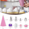 Cake Decorating Supplies 359-Piece Piping Bags and Tips Set Cake Decorating Kit with 60 Piping Tips Cake Decorating Tools with Multi-Purpose 3-Layer T
