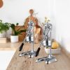 SOGA 2x Stainless Steel Manual Juicer Hand Press Juice Extractor Squeezer Orange Citrus