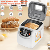 25951918 (BM8201) 19 in1 Automatic program menu 650W Automatic bakery 2.3 inch LED gluten free toaster 2 LB American bread Italian, French bread