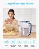 Water Filter Pitcher 9 Cup 5-stage Water Filter Dispenser 40 Gallons No BPA