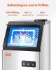 Commercial Ice Maker Freestanding Cabinet Machine 120lbs/24H 36 Ice Cubes