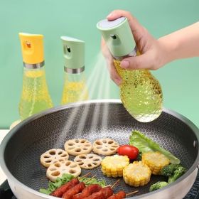 1 pc Oil Spray Bottle; Kitchen Household Barbecue Olive Oil Edible Oil Push-type Oil Sprayer; Kitchen Tools; Kitchen Supplies