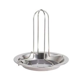 1 Pc Grilled Chicken Rack Barbecue Grill, Cooking Camping Roaster Bbq Rack Accessories Outdoor Rack Chicken Non-stick Pan
