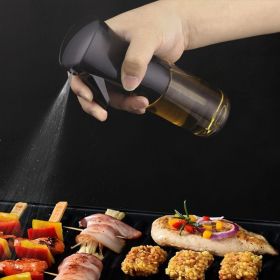 200 ml Quantitative Oil Spray Bottle Atomization Good Health Spray Bottle Oil Spray Bottle Barbecue Kitchen Press Type Fan
