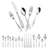 65-Piece Silverware Set Stainless Steel Cutlery Flatware Utensil Kitchen for 12