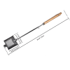 HAWOK Cast Iron Pie-Iron Sandwich Maker with Detachable Handle set of 4