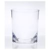 Oval Halo Tritan Glasses Drinking Set of 4 DOF (12oz), Plastic Drinking Glasses, BPA Free Cocktail Glasses, Drinkware Set, Plastic Water Tumblers