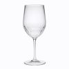 Plastic Wine Glasses Set of 4 (12oz), BPA Free Tritan Hammer Wine Glass Set, Unbreakable Red Wine Glasses, White Wine Glasses