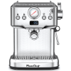 1350W Semi-automatic Coffee Machine 20Bar Professional Concentrated Coffee Maker with Milk Foamer, Single Shot and Double Shot