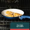 Kitchen Solutions 14-Piece Ceramic Non-Stick Cookware Set, Blue