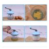 Hand Held Egg Beater Hand Crank Mixers Kitchen Multifunctional Hand Mixer for Egg Milk Shake Cream Mayonnaise Kitchen Gadget Tool