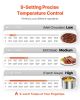Portable Commercial Induction Cooktop 1800W Countertop Burner 9 Temp Levels