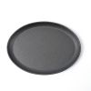 HAWOK Cast Iron Fajita Skillet Japanese Steak Plate with Handle and Bamboo Tray