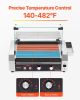 Electric 18 Hot Dog 7 Roller Commercial Grill Cooker Machine Cover 1050W