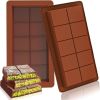 Pack of 2 Chocolate Moulds, Silicone Chocolate Mould