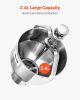 Donut Depositor Manual Doughnut Dropper Hopper Stainless Steel Batter Dispenser