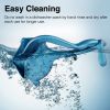 Manual Citrus Juicer; Heavy Duty Hand Press Lemon Squeezer; Metal Aluminum Alloy Juice Squeezer for Lime Orange Apple Fruit (Blue)
