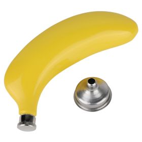 Stainless Steel 5 oz Portable Fruit Shaped Whiskey Liquor Alcohol Pocket Bottle with Funnel (Option: as picture)