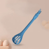 1 pc Multifunctional 3-in-1 Egg Whisk Food Holder Noodle Holder Baking Tool Egg Stirrer Manual Whisk 1 Pack 11.02'' × 2.76''