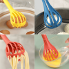 1 pc Multifunctional 3-in-1 Egg Whisk Food Holder Noodle Holder Baking Tool Egg Stirrer Manual Whisk 1 Pack 11.02'' × 2.76''