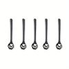 1/5pcs, Stainless Steel Hollow Out Kawaii Cat Claw Spoon, Mixing Spoon, Cake Dessert Spoon, Cookie Mold
