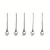 1/5pcs, Stainless Steel Hollow Out Kawaii Cat Claw Spoon, Mixing Spoon, Cake Dessert Spoon, Cookie Mold