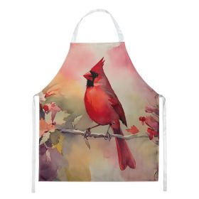 Cardinal Apron Cooking Kitchen Server Baking Crafts Gardening for Adult Women Men, Unisex, Large, Multicolor (Default: Default)