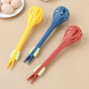 1 pc Multifunctional 3-in-1 Egg Whisk Food Holder Noodle Holder Baking Tool Egg Stirrer Manual Whisk 1 Pack 11.02'' × 2.76''