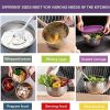 20 mixing bowls with sealed lids, 304 stainless steel metal set bowls, anti slip colored silicone bottom, sizes 7, 3.5, 2.5, 2.0, 1.5, 1, 0.67QT