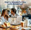 2 chip Toaster 1.5-inch super wide slot 6 Browning settings and 3 features (thaw / reheat / cancel) SUS304 Ultra wide slot and removable